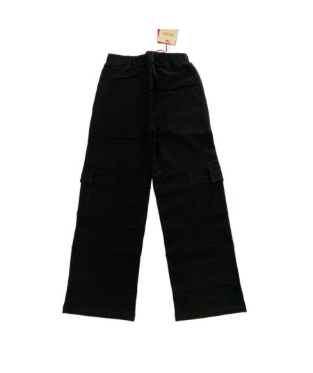 Pantalone Bambina in Felpa Cargo