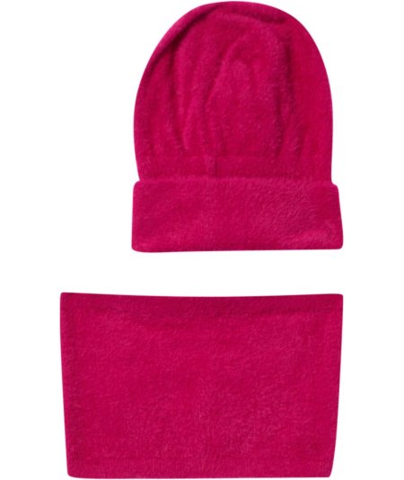 Coordinato Bambina Scalda collo e Cappello