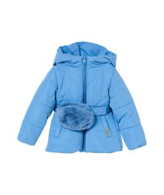 Cappotto Bambina Ovattato con Marsupio