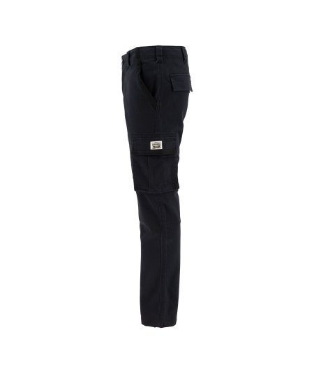 Pantalone Multitasche Traditional Cargo Nero