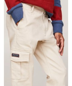 Pantaloni Ragazzo Cargo Straight Fit Multitasche