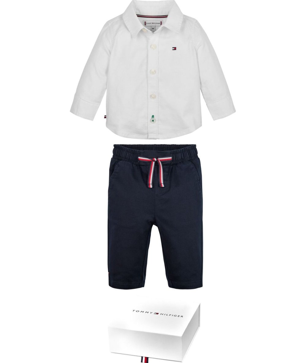 Completo Due Pezzi Neonato Camicia e Pantaloni