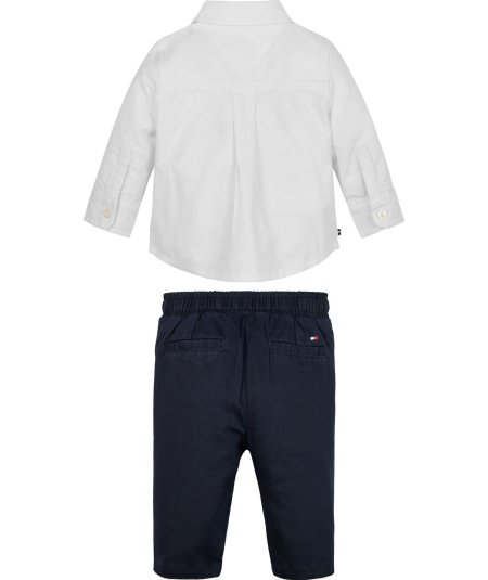 Completo Due Pezzi Neonato Camicia e Pantaloni