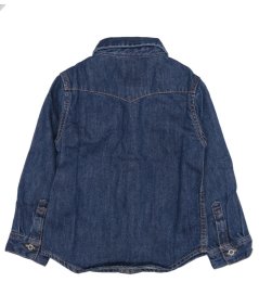 Camicia in Denim Scuro Bambino New Barstow Western