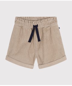 Shorts Bambina in Velluto