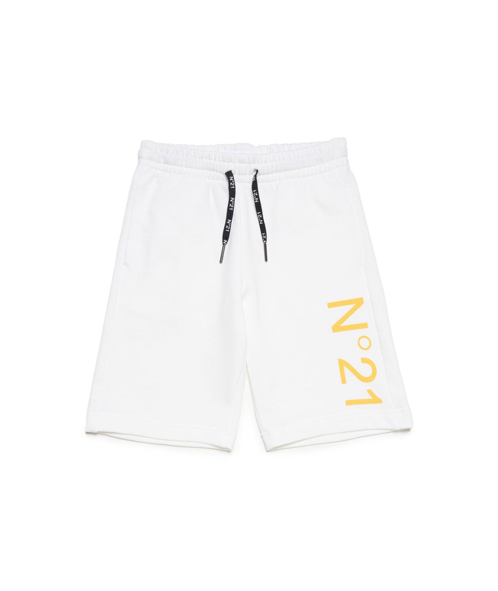 Pantalone Short Logo Bambino