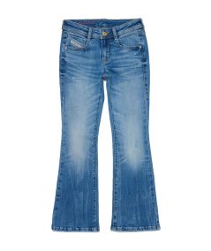 Jeans in Denim 1969 D-Ebbey a Zampa Bambina