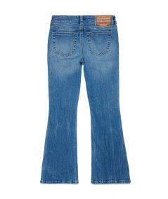 Jeans in Denim 1969 D-Ebbey a Zampa Bambina