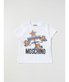 T-shirt Bambini Moschino Kid con Logo