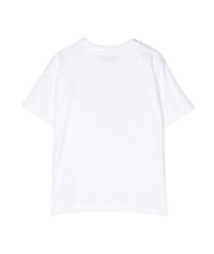 T-shirt Moschino Kid bambino logo petto