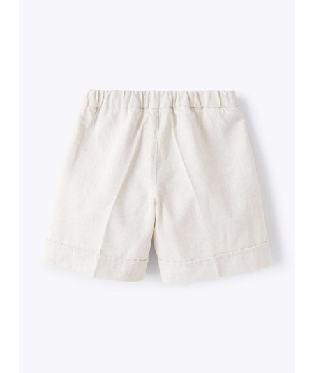 Short Babmina in Bull di Lino e Cotone