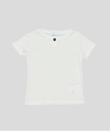 T-shirt Bambino con Bottone