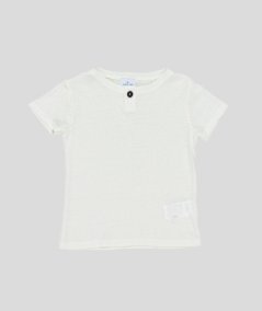 T-shirt Bambino con Bottone