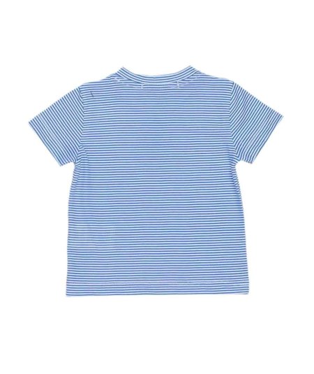 T-shirt Bambino con Bottoni