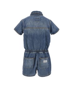 Tuta Bambina Jeans Denim