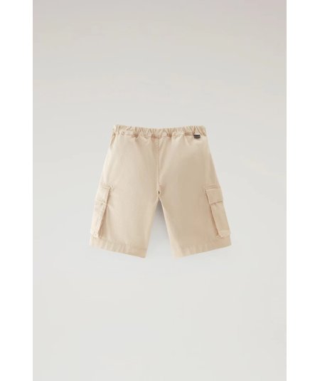 Pantalone Short Cargo Elasticizzato Bambino