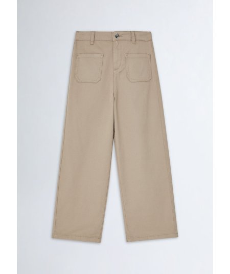 Pantalone Bambina in Gabardina