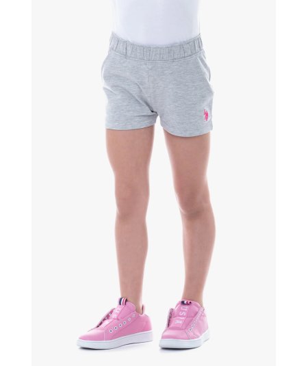 Shorts da bambina con logo U.S. Polo Assn.