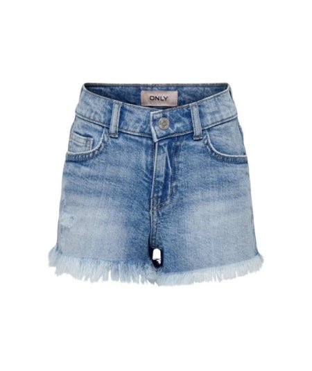 Short Jeans Bambina con Frange