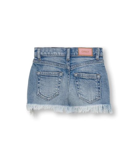 Short Jeans Bambina con Frange