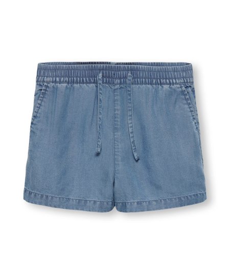 Short Bambina denim light blu