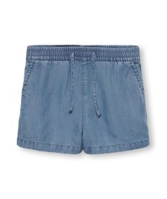 Short Bambina denim light blu