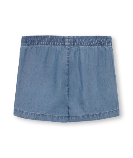 Short Bambina denim light blu