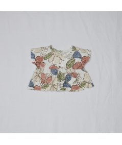 T-shirt Neonata Fantasia Fiori