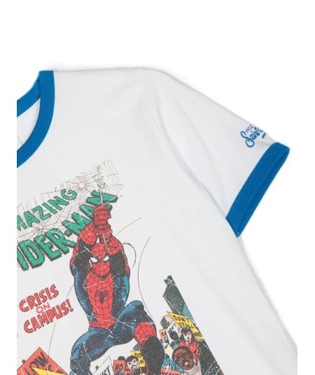 T-Shirt Bambino con Stampa Grafica Supereroe