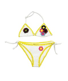 Costume Bambina Bikini Holly Ricamo