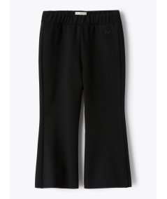 Pantalone Bambina in Punto Milano Nero