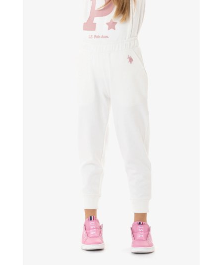 Pantalone sportivo con logo Bambina