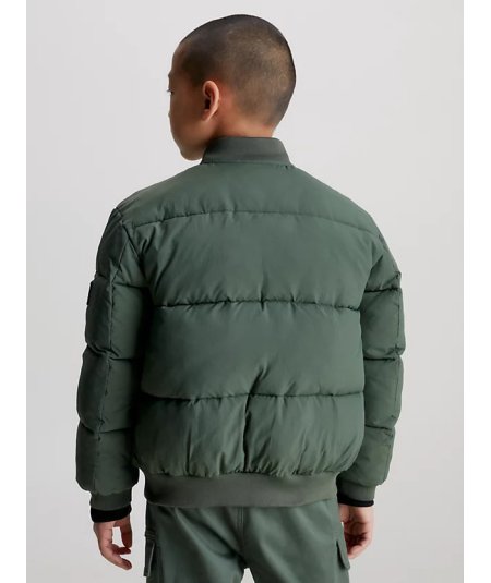 Giubbino Bambino Puffy Minimal Bomber Imbottito