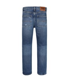 Jeans in Denim Bambino Skater Destructions Mid Blue