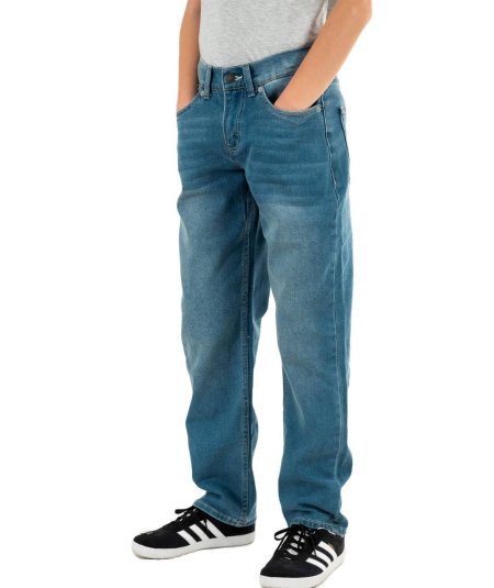 Jeans Bambino Slim Effetto Lavato