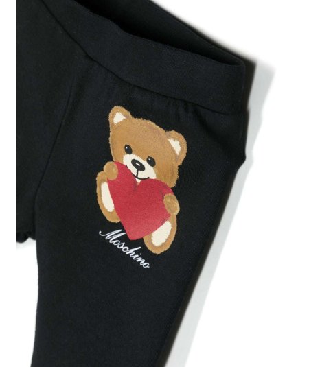 Tuta Sportiva Bambina con Stampa Teddy Bear