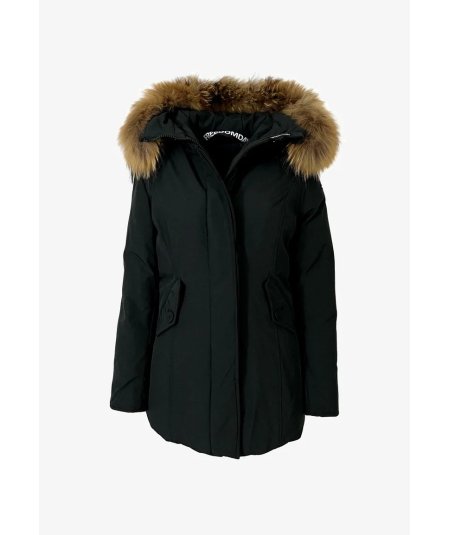 Cappotto Parka con Cappuccio Pelo Losanna Bambina