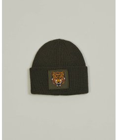 Cappello Bambino a Costine con Tigre