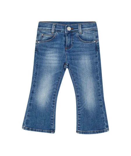 Jeans Denim a Zampa Bambina