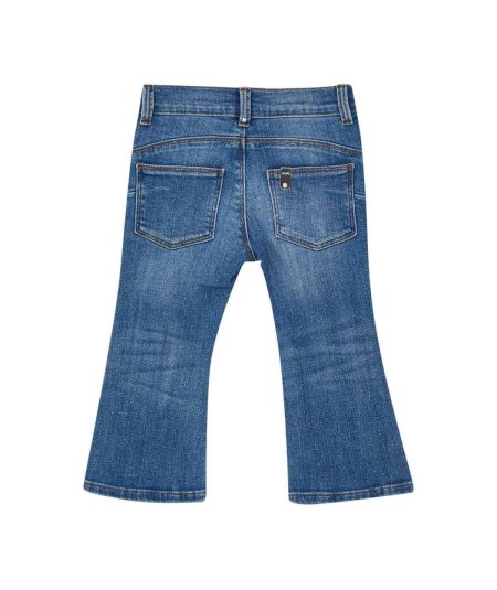 Jeans Denim a Zampa Bambina