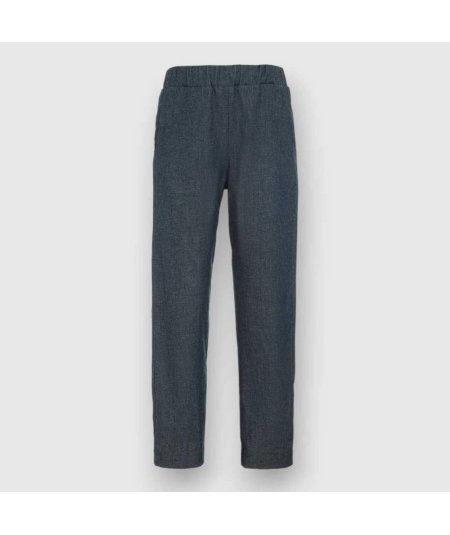 Pantalone Lungo in Chambray Bambino