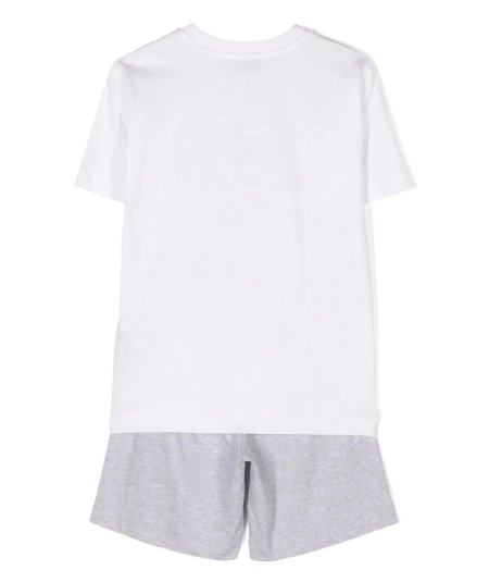 Completo Tuta Composto da T-shirt Manica Corta e Pantalone Short Bambino