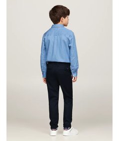 Pantalone Lungo Chino in Cotone Stretch Bambino