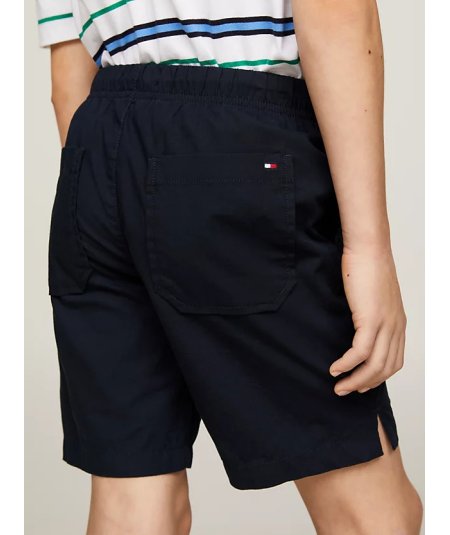 Pantalone Short con Logo Bambino