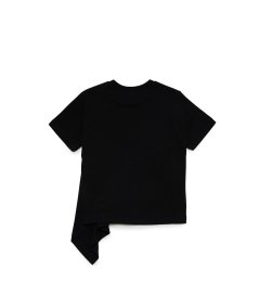 T-shirt Girocollo Manica Corta Asimmetrica Bambina