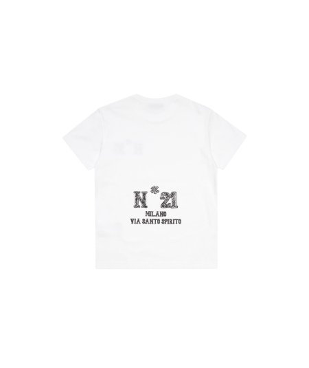 T-shirt Girocollo Manica Corta Logo Bambino