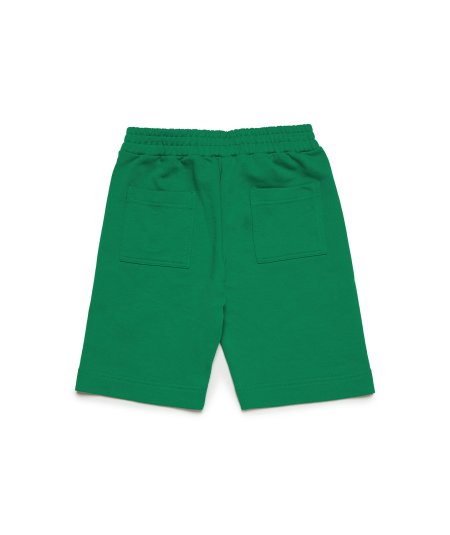 Pantalone Short Vita Elasticizzata con Logo Bambino