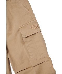 Pantalone Lungo Cargo in Gabardina Bambino