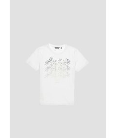 T-shirt Bambino con Stampa Grafica Palme