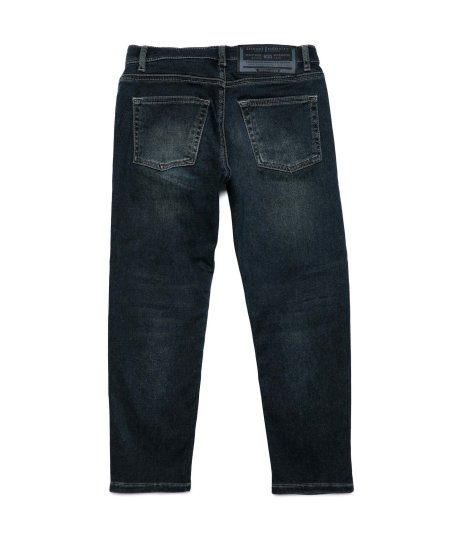 Jeans in Denim Nero D-Lucas bambino